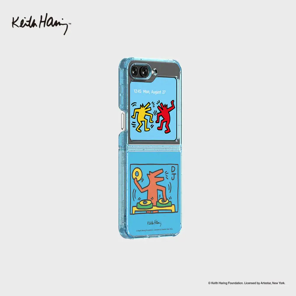 SLBS - Keith Haring Music Eco Lens Case (Galaxy Z Flip5) - SLBS - Home & Living, Accessories - Harumio