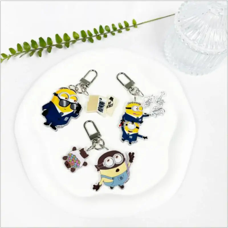 Minions - Double Keyring - ARTRANK - Keyring - Harumio