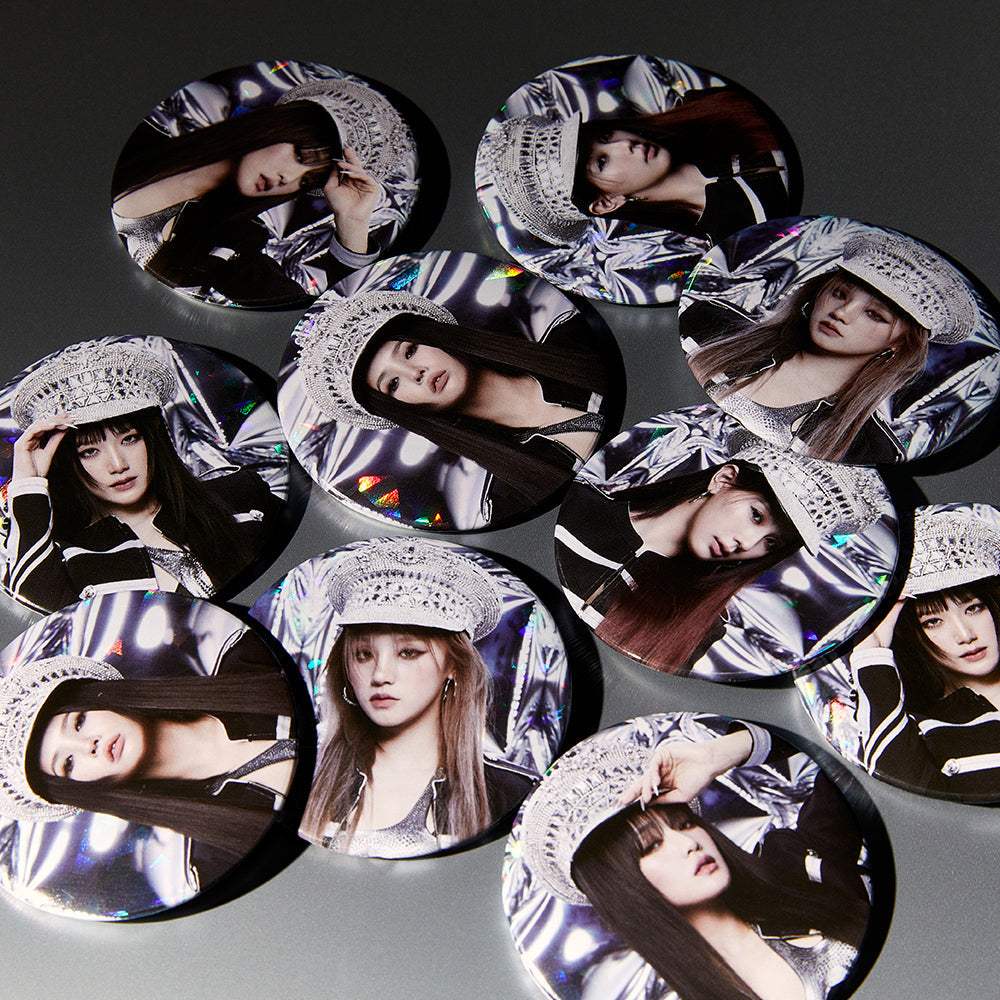 (G)I-DLE - Can Badge (Version 2) - Line Friends Square - Can Badge - Harumio
