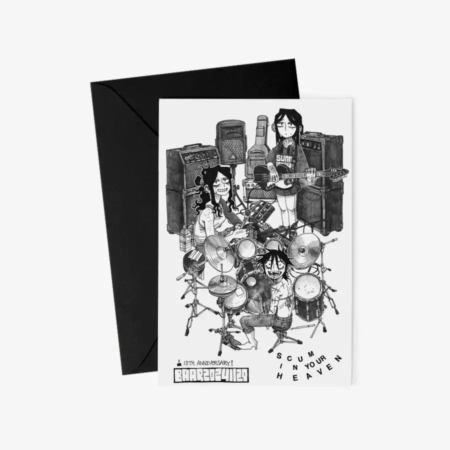 BAARMERCH - 13th Anniversary Postcard & Envelope Set - Marpple Shop - Postcard - Harumio
