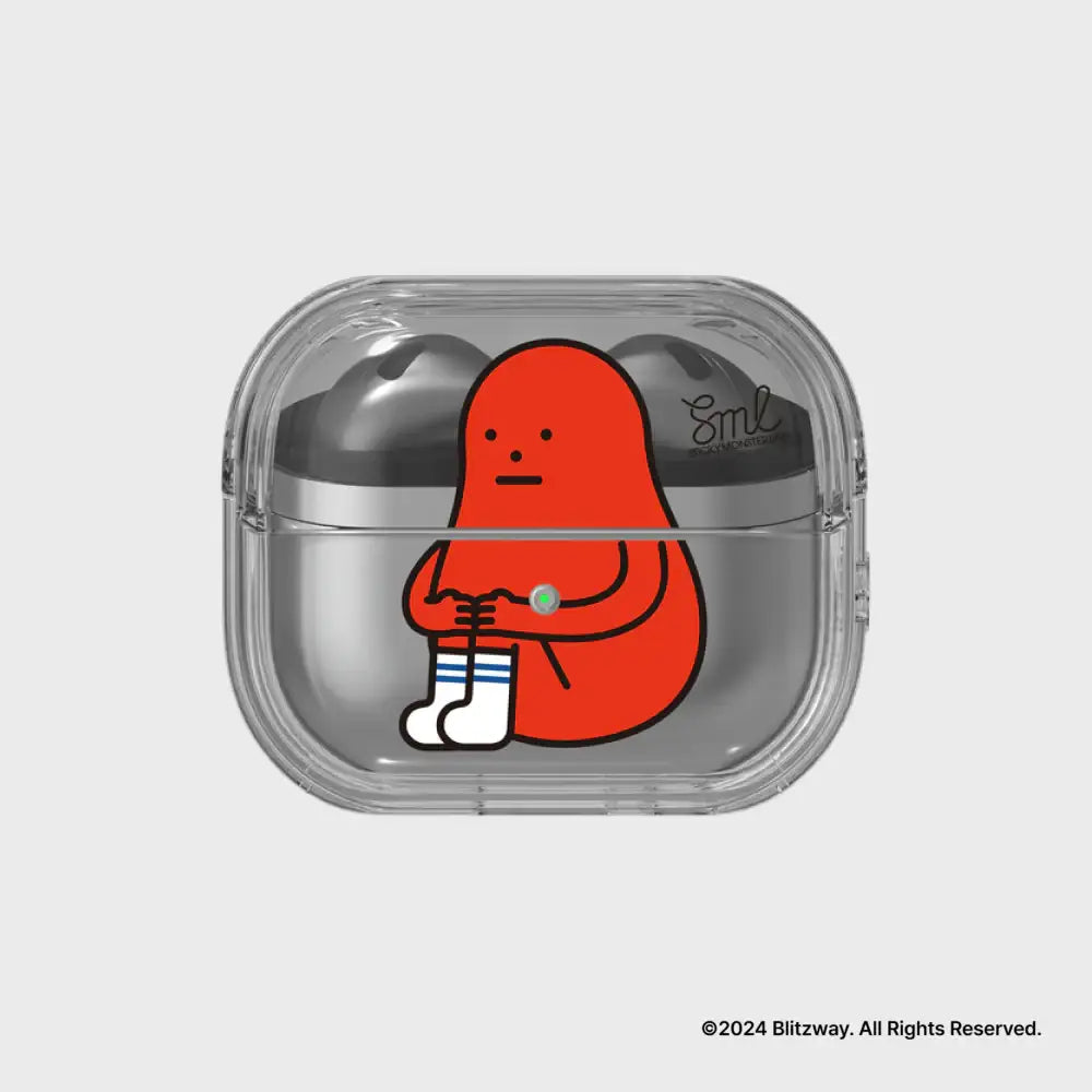 SLBS - Sticky Monster Lab Clear Cover (Galaxy Buds3 Pro) - SLBS - Buds Case - Harumio