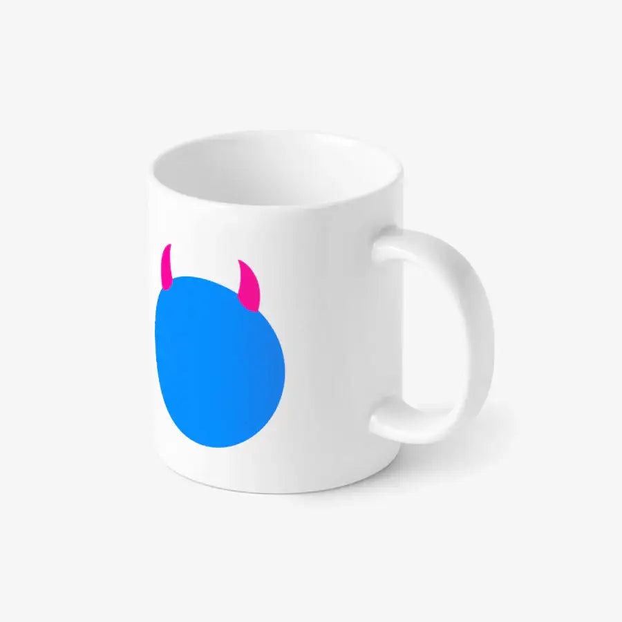 KimKim - Blue Monster White Mug - Marpple Shop - Mug - Harumio