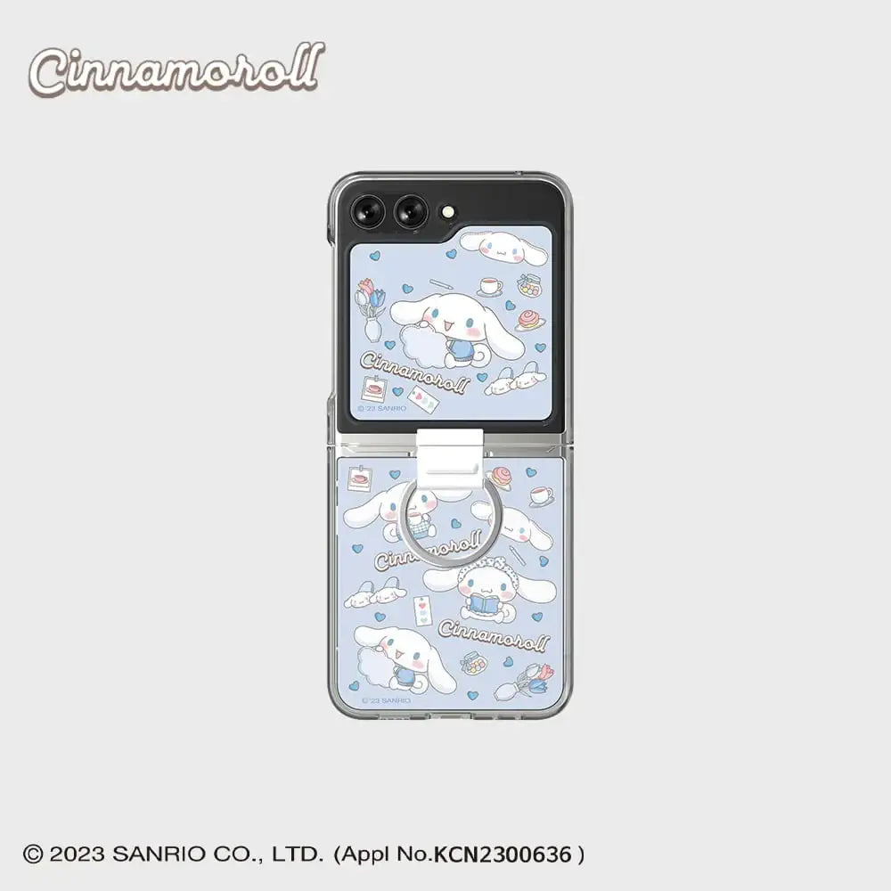 SLBS - CINNAMOROLL Ring Suit Case (Galaxy Z Flip5) - SLBS - Home & Living, Accessories - Harumio