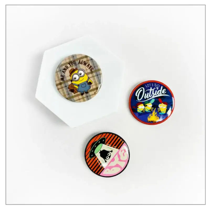 Minions - Pin Button - ARTRANK - Pin Badge - Harumio