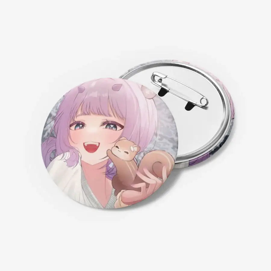 Nyungseu - Winter Walking Pin Button - Marpple Shop - Pin Button - Harumio