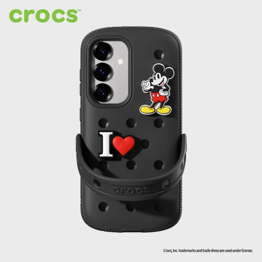 SLBS - Crocs Black Case (Galaxy S25 Series) - SLBS - Phone Case - Harumio