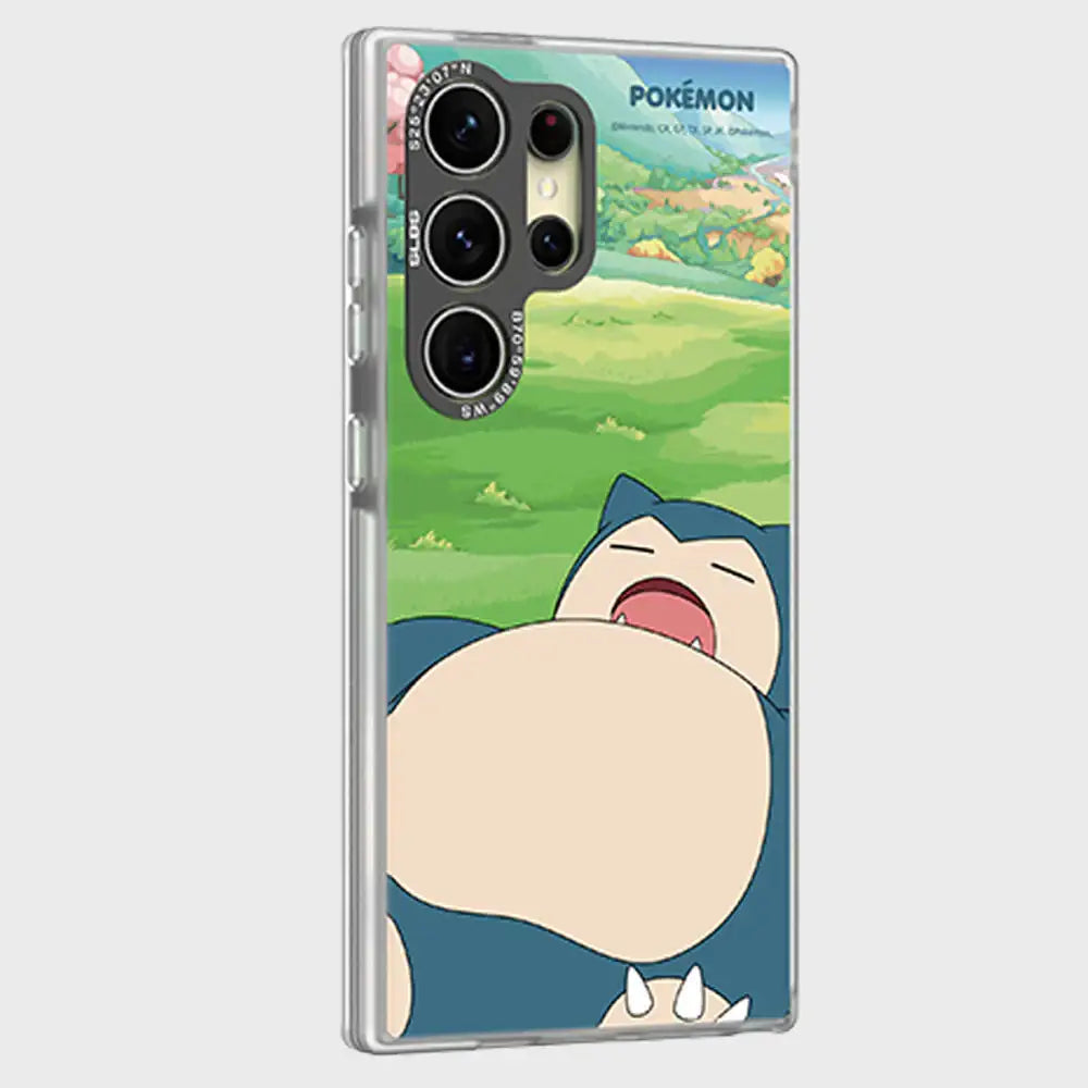 SLBS - Pokemon Snorlax Impression Case (Galaxy S24 Series) - SLBS - Home & Living, Accessories - Harumio