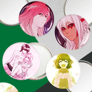 Kubera - Round Pin Mirror - Webtoon Shop - Mirrors - Harumio