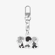 Ninth - Trio Black & White Acrylic Keyring - Marpple Shop - Keyring - Harumio