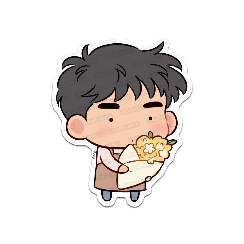 The Sacred Serpent's Seduction - Favorite Big Piece Sticker No. 2 Flower Shop Set