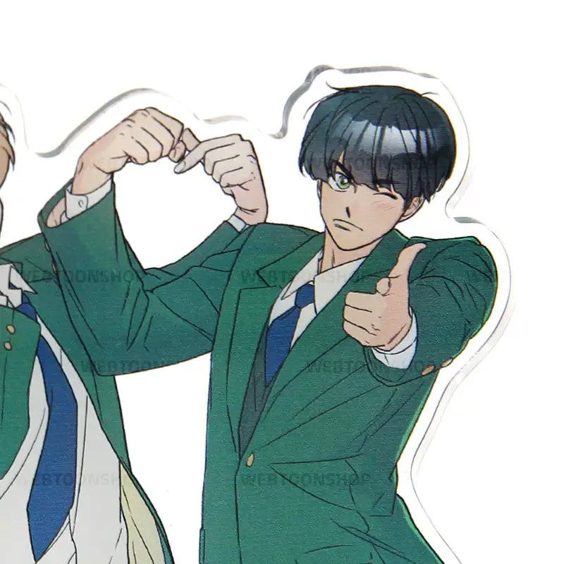 Spinach Bouquet - Heart Fusion LD Acrylic Stand - Webtoon Shop - Acrylic Stand - Harumio