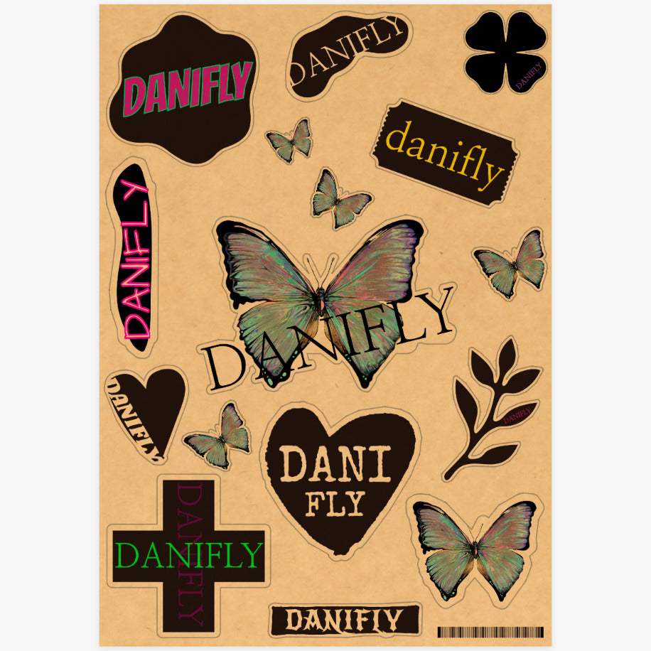 DANIFLY - Danifly Sticker - Marpple Shop - Sticker - Harumio