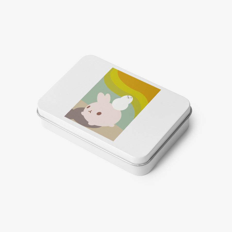 Eun Dan Bi - Rabbit and Seal Tin Case - Marpple Shop - Tin Case - Harumio
