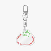 Bbang - Tomato Acrylic Keyring - Marpple Shop - Keyring - Harumio