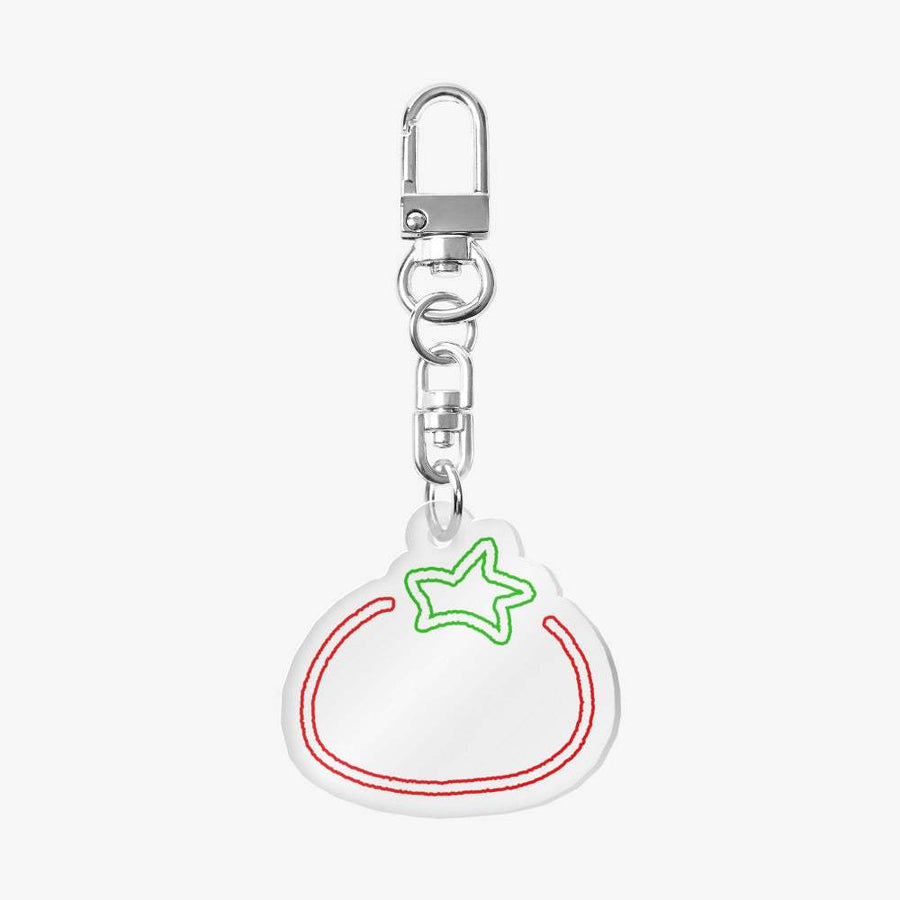 Bbang - Tomato Acrylic Keyring - Marpple Shop - Keyring - Harumio