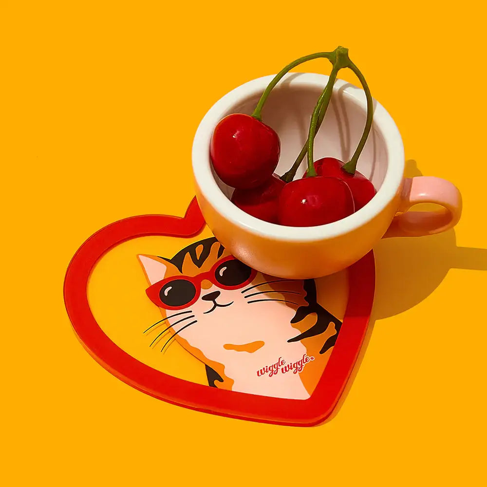 Wiggle Wiggle - Acrylic Coaster - Wiggle Wiggle - Coaster - Harumio