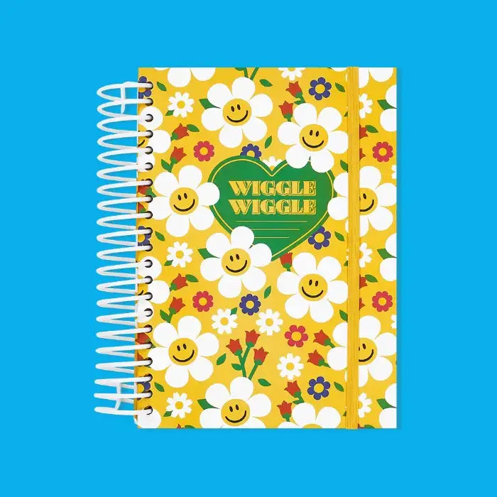 Wiggle Wiggle - Hardcover Spring Garden Notebook - Wiggle Wiggle - Notebook - Harumio