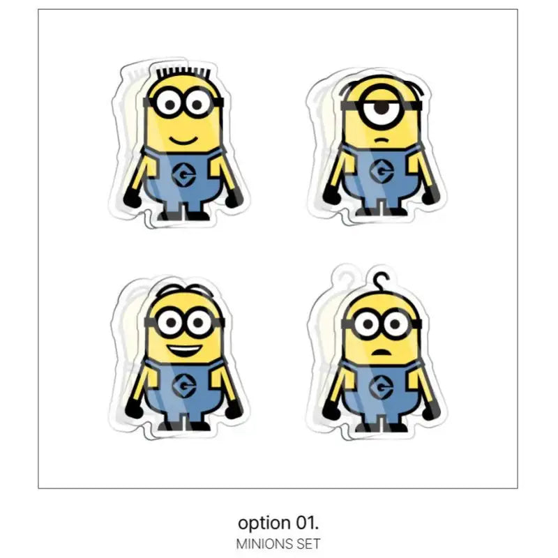 Minions - Acrylic Clip Set - ARTRANK - Acrylic Clip - Harumio