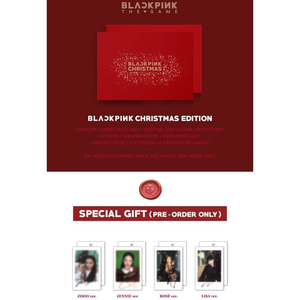 Blackpink - The Game Photocard Collection (Christmas Edition)