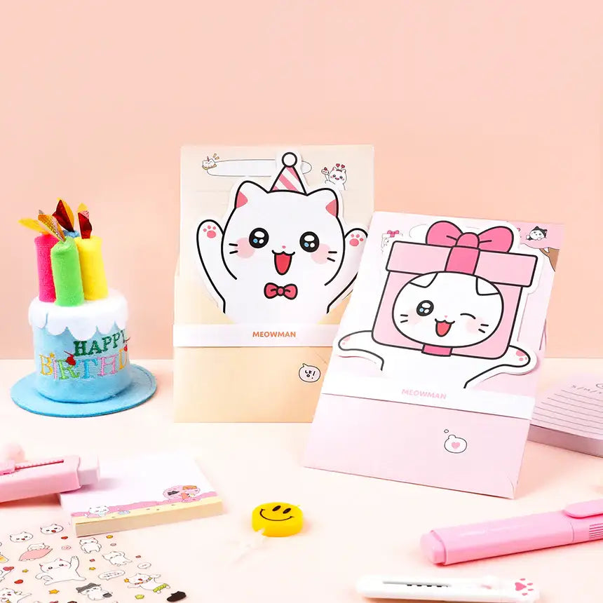 Meow Man - Letter Set - Webtoon Friends - Home & Living, Accessories - Harumio