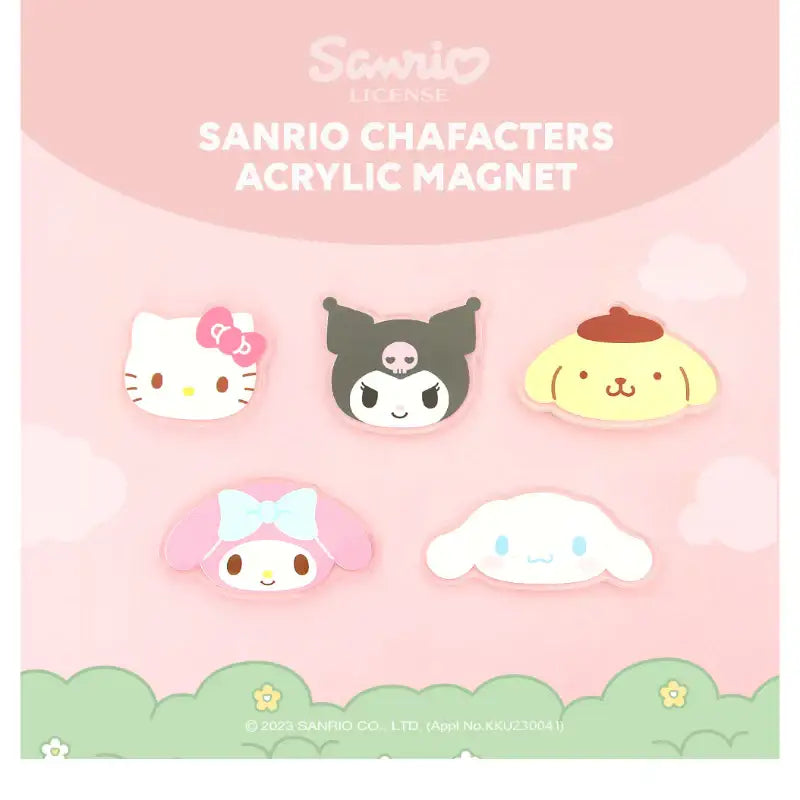NARA HOME DECO X Sanrio - Acrylic Magnet - NARA HOME DECO - Acrylic Magnets - Harumio