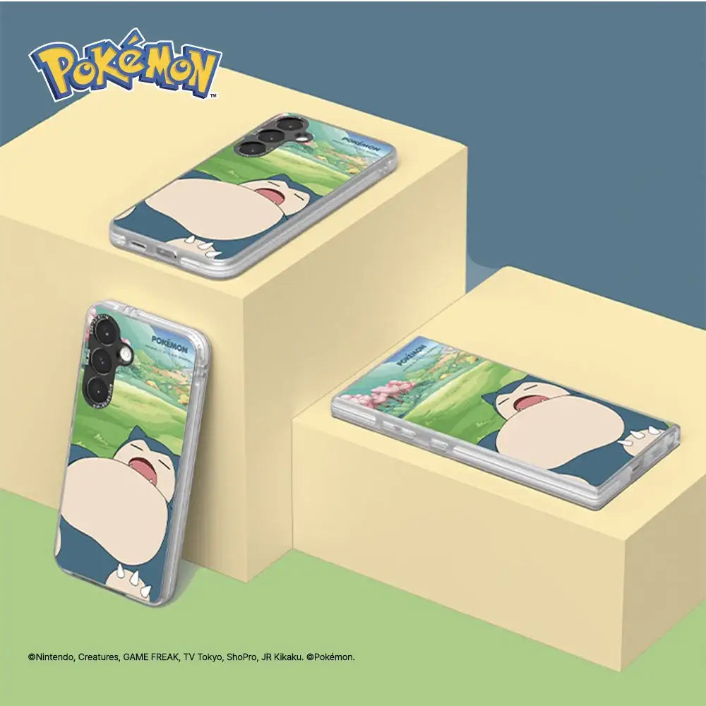 SLBS - Pokemon Snorlax Impression Case (Galaxy S24 Series) - SLBS - Home & Living, Accessories - Harumio