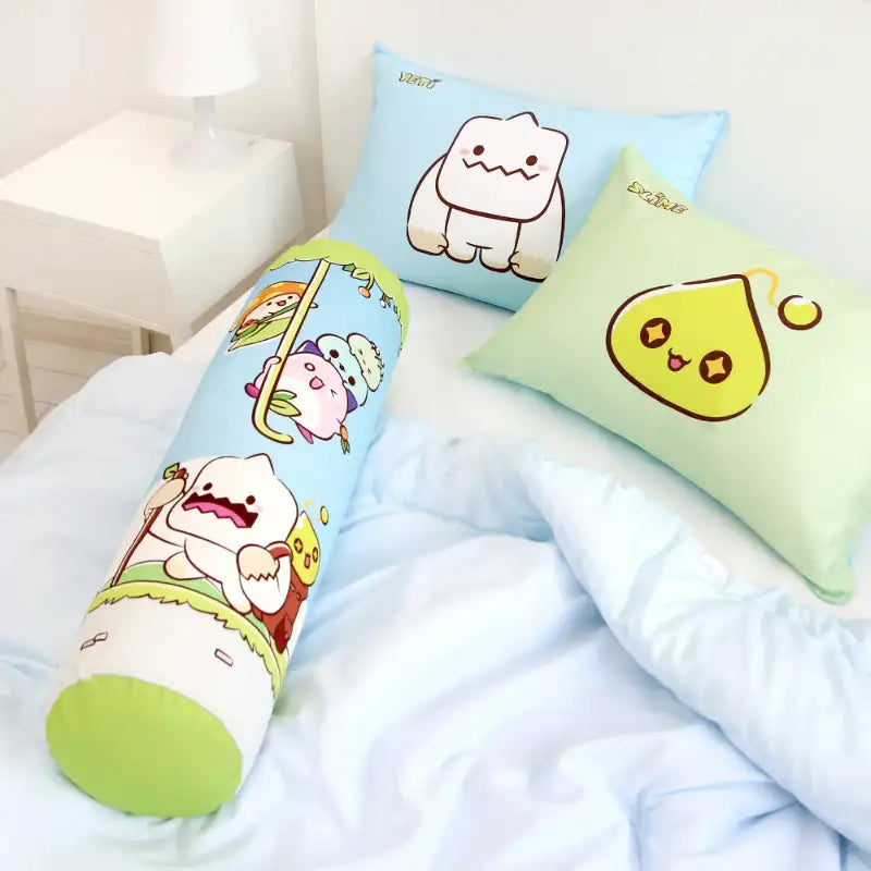 NARA HOME DECO X MapleStory - Round Body Pillow Adventure - NARA HOME DECO - Body Pillow Cover - Harumio