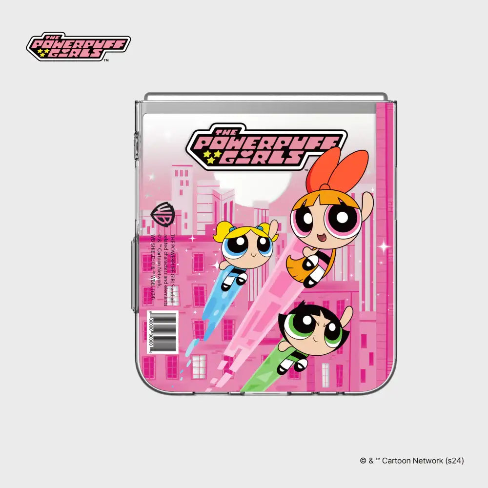 SLBS - Powerpuff Girls Slim Impression Case (Galaxy Z Flip6) - SLBS - Phone Case - Harumio
