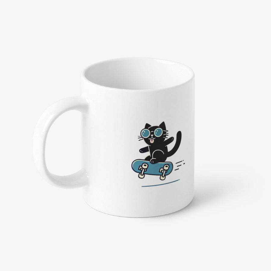 Egg Cartop - Meditating Cat 53 Basic Mug - Marpple Shop - Mug - Harumio