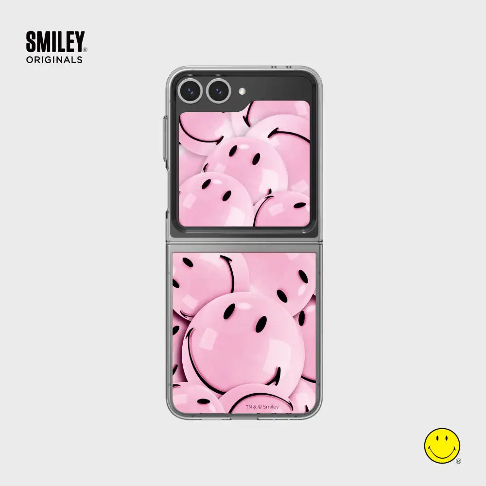 SLBS - Smiley Flip Suit Card (Galaxy Z Flip6) - SLBS - flip suit card - Harumio