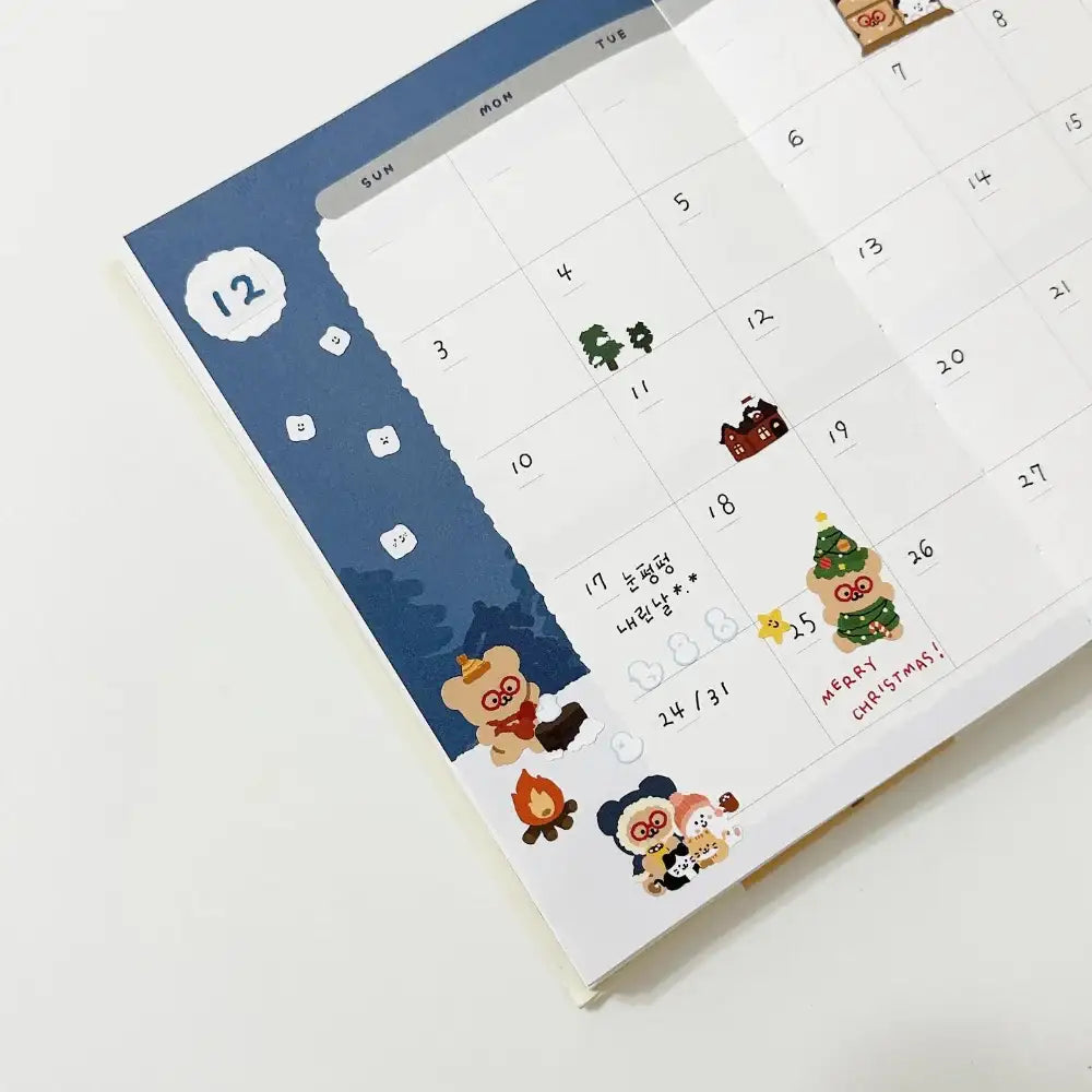 Teteum - Marshmallow Friends Sticker - Teteum - Stationary - Harumio