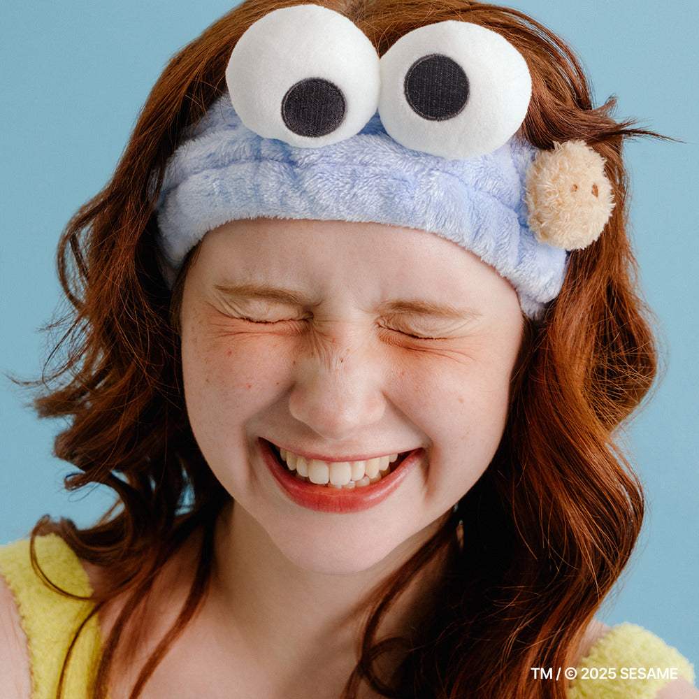 Sesame Street Spa Day - Cookie Monster Wash Band - Marpple Shop - Wash Band - Harumio