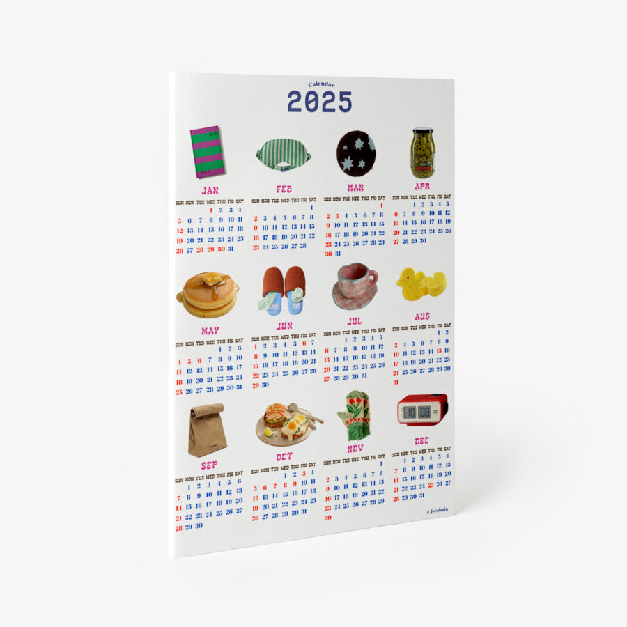 Jseolmin - 2025 Calendar Notebook - Marpple Shop - Notebook - Harumio