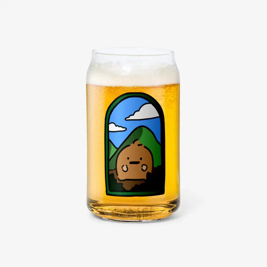 Ttu Ji - I Came From the Mountain Beer Mug - Marpple Shop - Glass Mug - Harumio