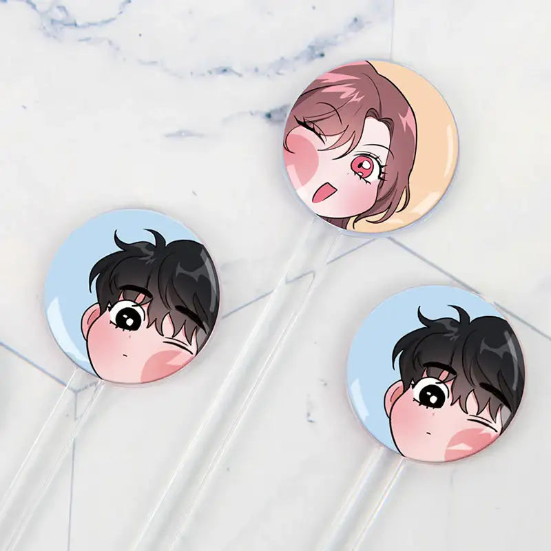 The Northern Duke Needs a Warm Hug - Muddler Stick 2P Set - Webtoon Shop - Muddler Stir Sticks - Harumio