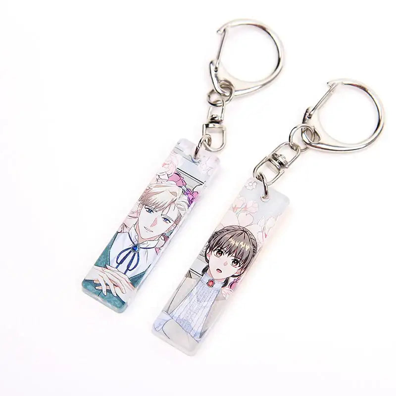 Can't Go Too Far With the Unrelenting Duke - Double-Sided Square Acrylic Keyring - Webtoon Shop - Acrylic Keyrings - Harumio
