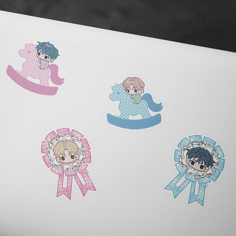 Pond Where Flowers Fall - Big Sticker Set