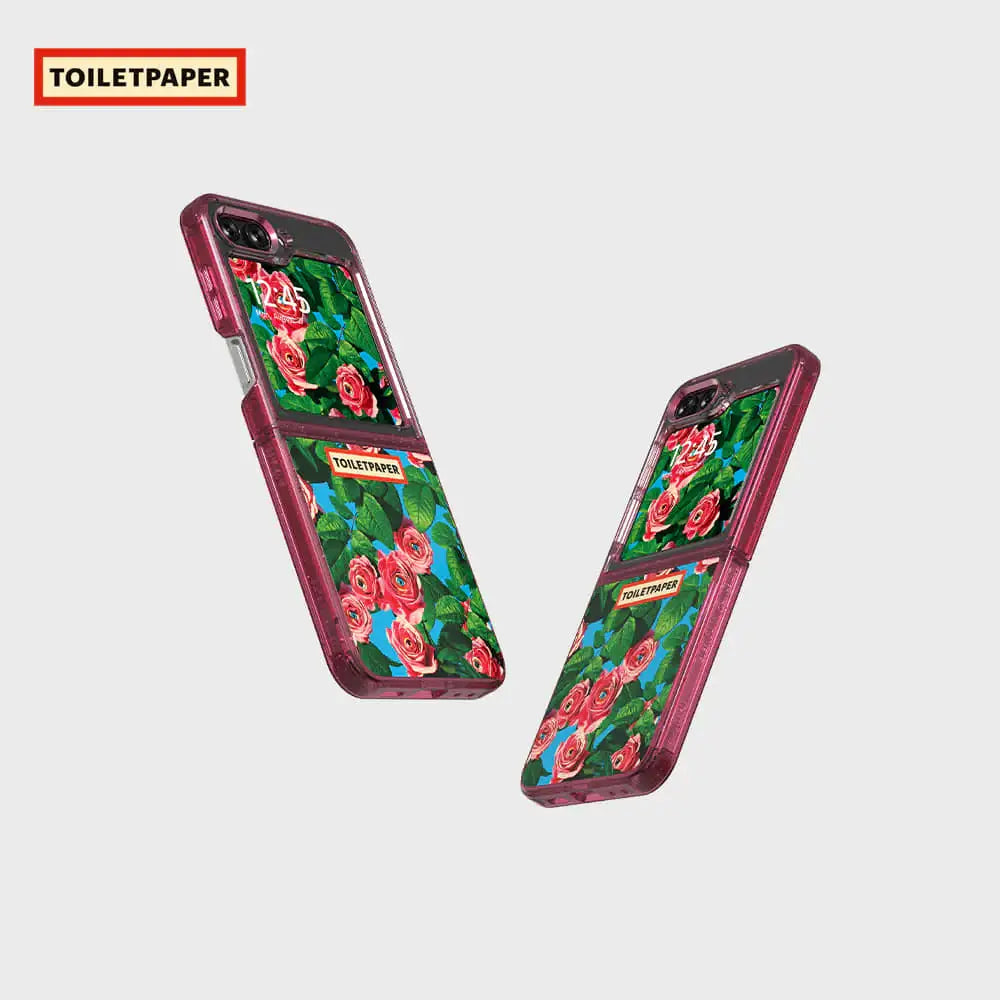 SLBS - Toilet Paper Flower Eco Lens Case (Galaxy Z Flip5) - SLBS - Home & Living, Accessories - Harumio