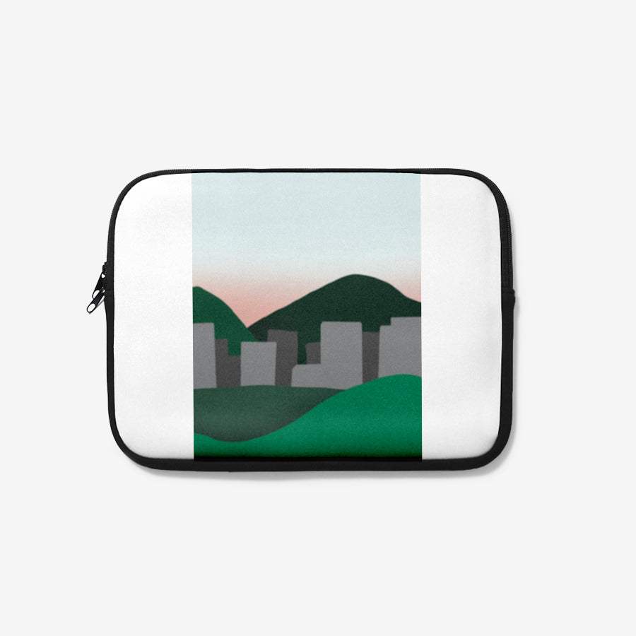 Eun Dam Bi - Morning City 13" Laptop Case - Marpple Shop - laptop case - Harumio