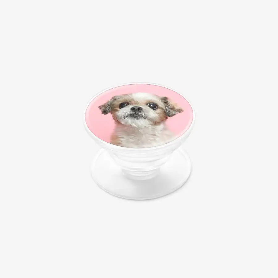 Sooryeong Dragon - Pink Mellow Puppy Smart Talk - Marpple Shop - Smart Talk - Harumio