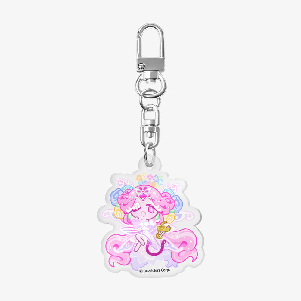 Cookie Run : Kingdom - Full Bloom Eternal Sugar Cookie Acrylic Keyring - Marpple Shop - Keyring - Harumio