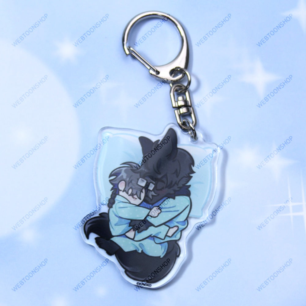 Write Me, Touch Me, Read Me - Couple Keyring - Webtoon Shop - Keyring - Harumio