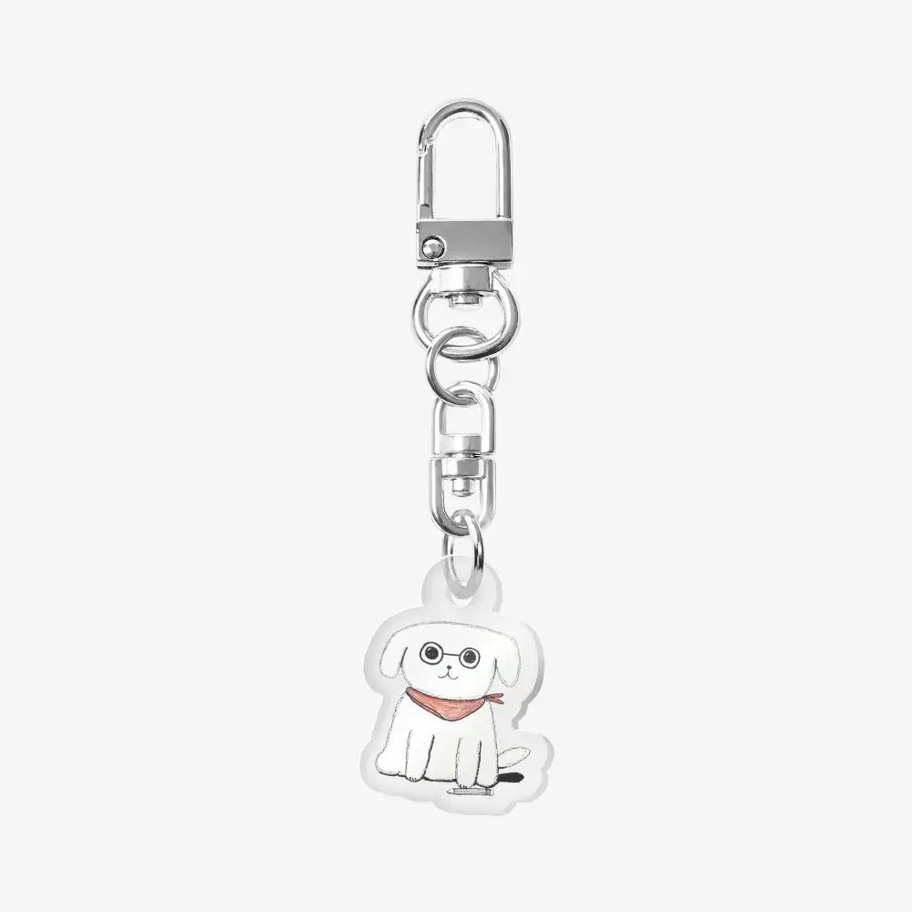 Stone Kim - Andoridori Acrylic Keyring - Marpple Shop - Keyring - Harumio