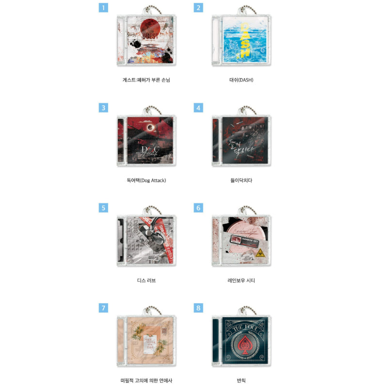 Audio Comics - 20th Anniversary Mini CD Keychain