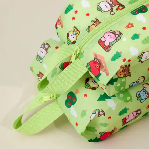BT21 - Mini Scout Multi Pouch Set (Green) - BT21 - Pouch - Harumio