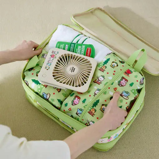 BT21 - Mini Scout Multi Pouch Set (Green) - BT21 - Pouch - Harumio