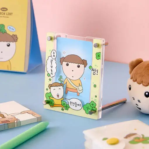 Maru Is a Puppy - Acrylic Picture Frame - Webtoon Friends - Picture Frame - Harumio