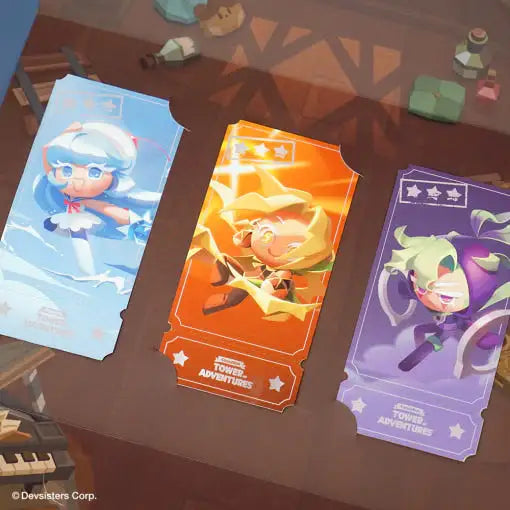 Cookie Run - Adventure Tower Coupon Collection Book - Cookie Run - Collect Book - Harumio