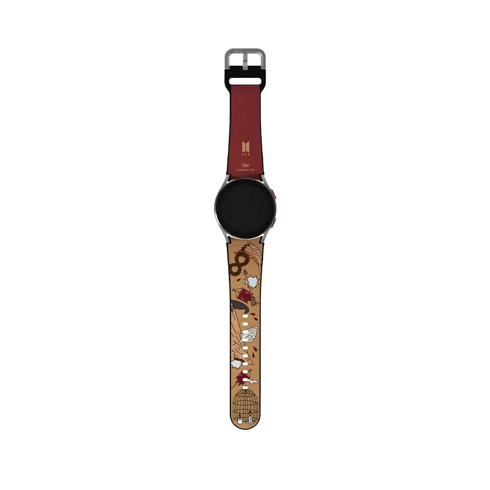SLBS - BTS ON Music Theme Hybrid Watch Strap (Galaxy Watch6) - SLBS - Home & Living, Accessories - Harumio