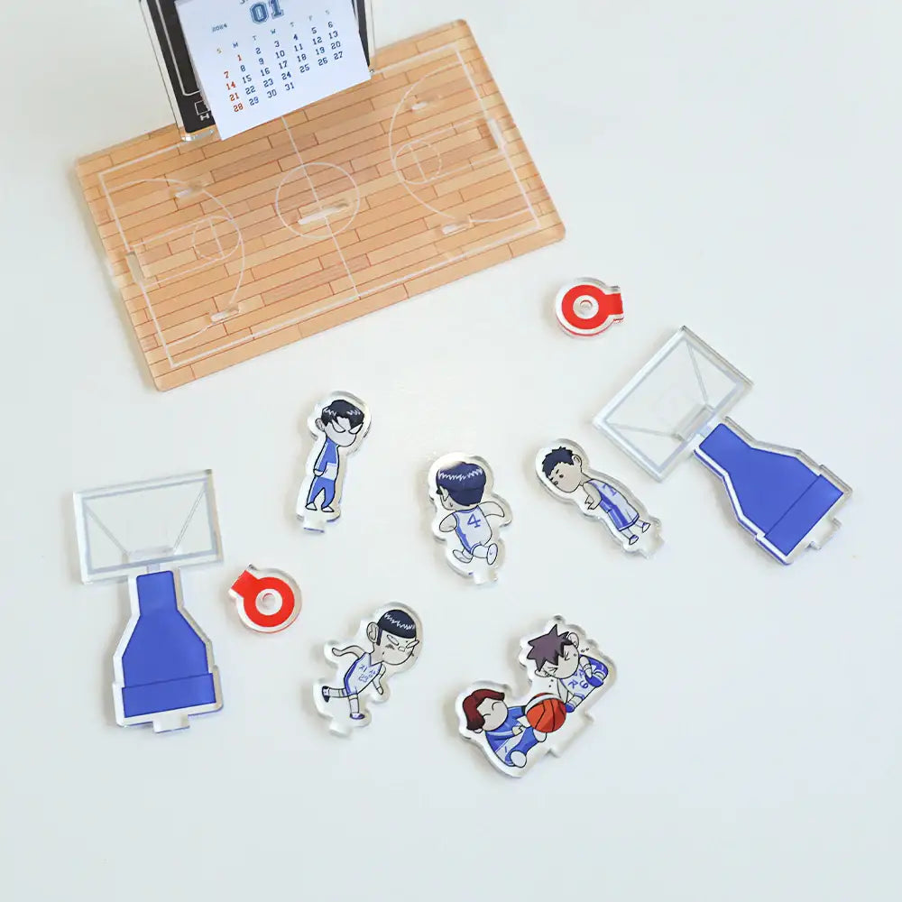 Garbage Time - 2024 Acrylic Calendar - Webtoon Friends - Calendar - Harumio